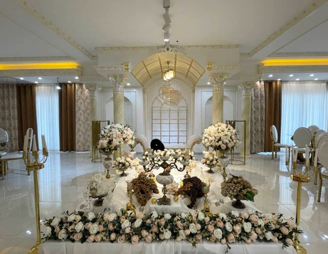 New wedding table