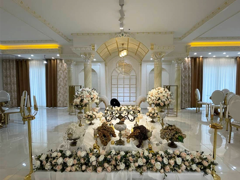 New wedding table